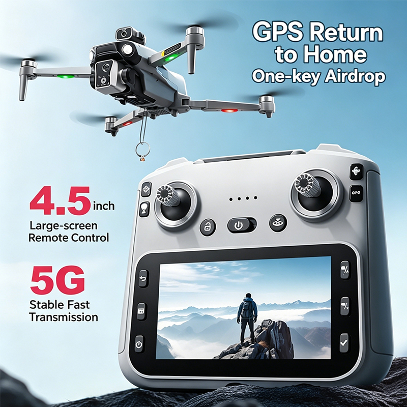 Drone Multispectral - K19 MAX GPS 드론 4K 전문가용