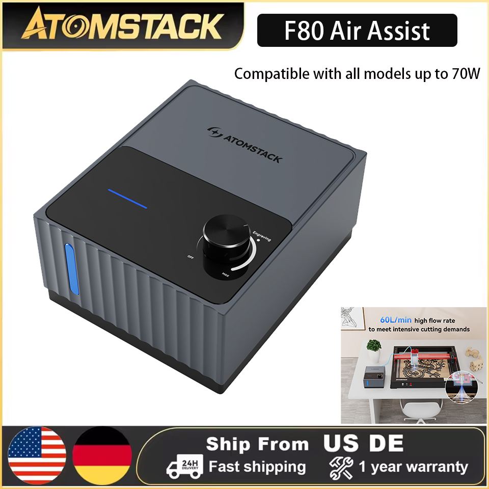 Drone Lidar - 레이저 조각기용 Atomstack F80 에어 어시스트