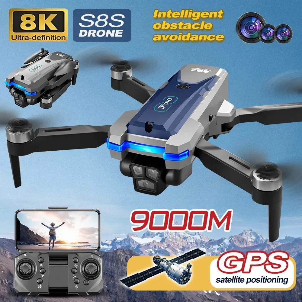 Drone Lidar - S8S GPS 드론 5G 와이파이 8K