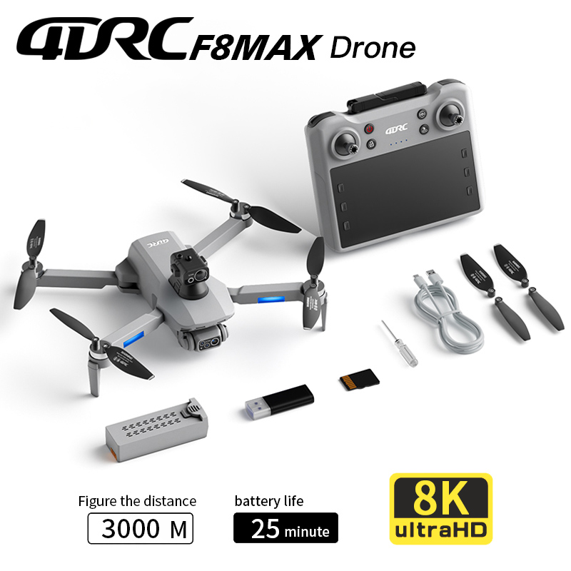 F8 MAX GPS 드론 전문가용 8K 카메라 5G W - Drone Lidar 리뷰 및 가격