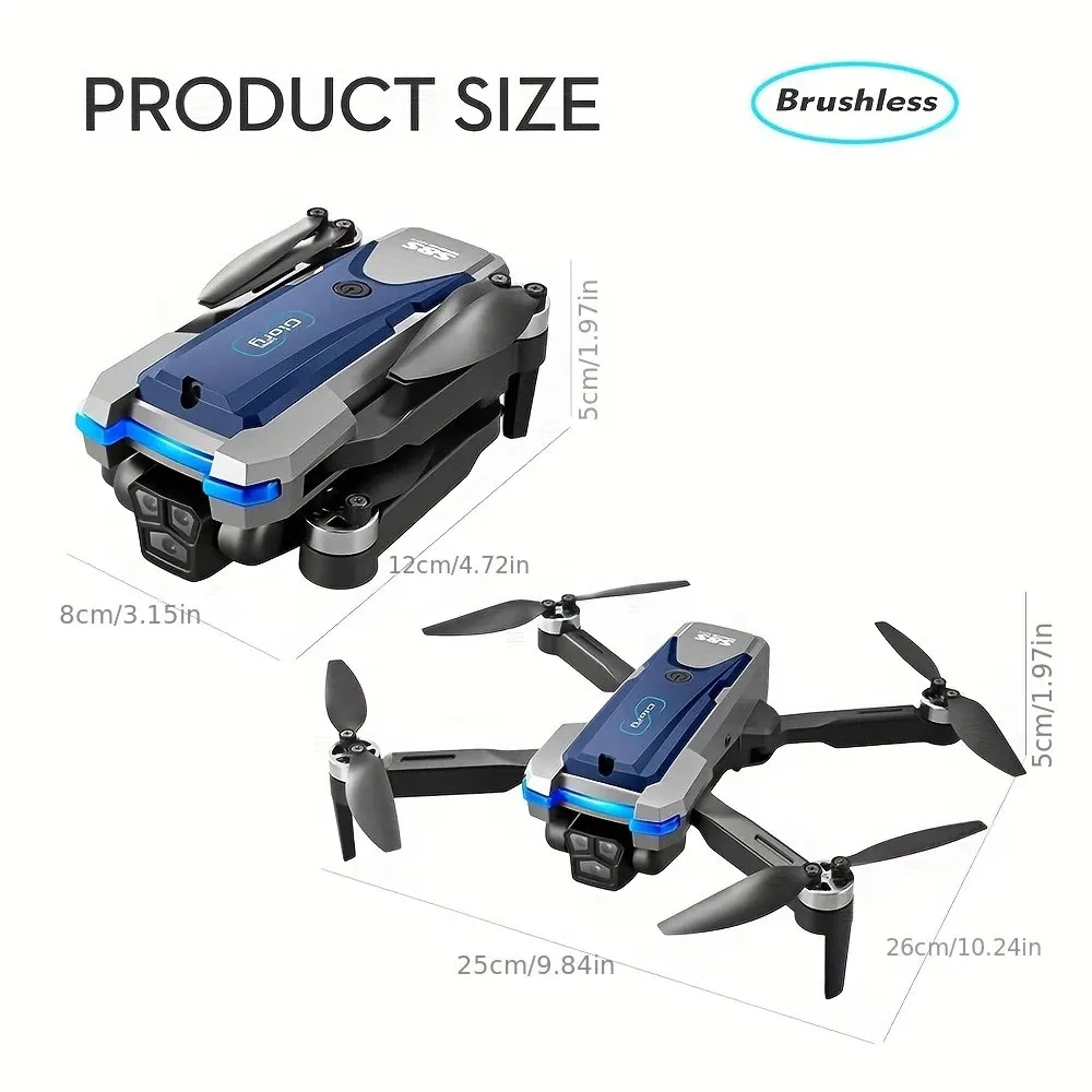 S8S GPS 드론 5G 와이파이 8K HD 듀얼 ES - Drone Lidar 리뷰 및 가격